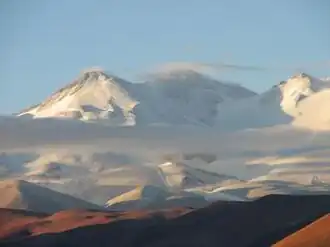 Vue du Monte Pissis.