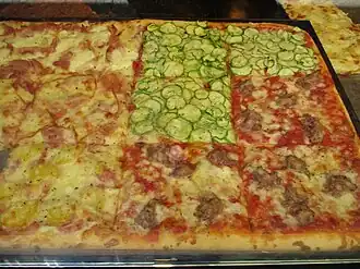 Image illustrative de l’article Pizza à la coupe