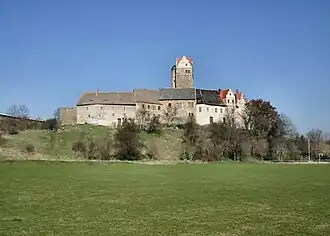 Château de Plötzkau&nbsp;(de), résidence d'une lignée secondaire
