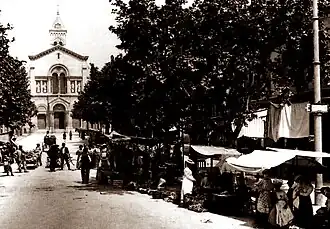 Place Martin Bidouré à Toulon.