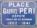 Place Gabriel-Péri.
