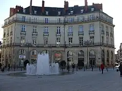 Place Graslin, l'ancien siège de la Compagnie générale transatlantique.