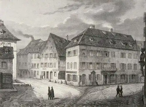 La place avant 1840.