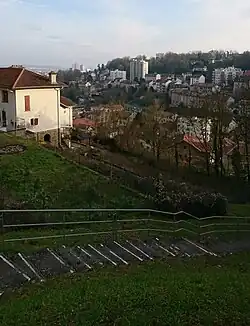 Vue sur Nancydepuis la place