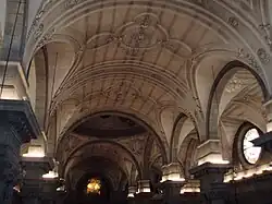 Voûtes à lunettes du vaisseau central