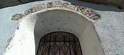 Plafond étoilé et luné.