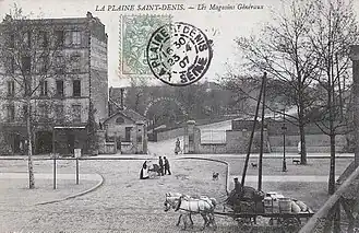 illustration de Entrepôts des magasins généraux de Paris