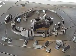 Fécamp au XIIe&nbsp;siècle Plan-relief