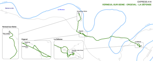 La Défense - Orgeval - Verneuil-sur-Seine.