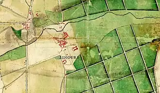 Plan d'intendance, 1783 (cadastre de Bertier de Sauvigny). AD 91