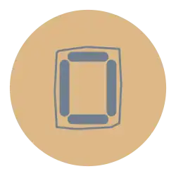 Plan de ciste enterrée.