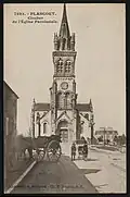 L'église paroissiale vers 1920.