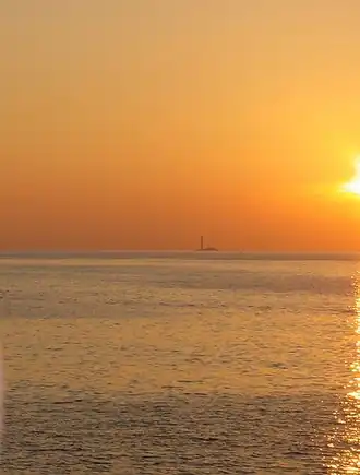 L'île de Planier vue de la Madrague de Montredon.