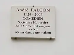 Plaque au no&nbsp;3 bis.