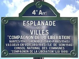 Voir la plaque.