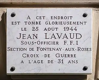 Plaque au no&nbsp;55.