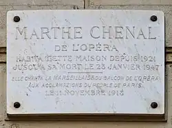 Plaque au no&nbsp;94.
