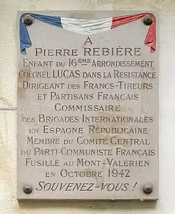 Plaque au no&nbsp;59.