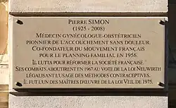 Plaque au no&nbsp;120.