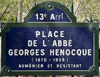 Voir la plaque.