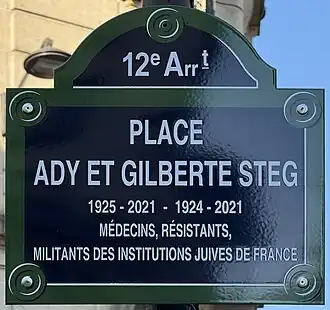 Voir la plaque.