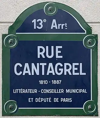 Voir la plaque.