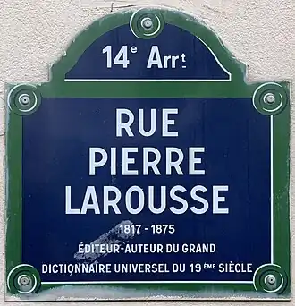 Voir la plaque.