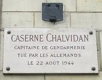 Plaque au no&nbsp;51.