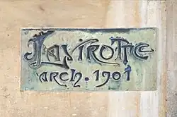 signature de Jules Lavirotte