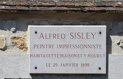 Dernier domicile(plaque commémorative).