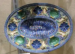 Plat attribué à Bernard Palissy
