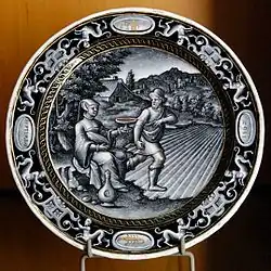 Le Mois de septembre par Pierre Reymond (1562, Lyon).