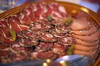 Plateau de charcuterie