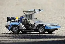 Photo d'une DeLorean Playmobil