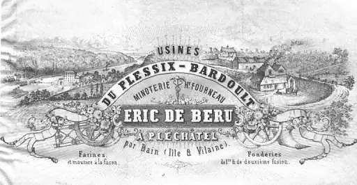 Plessis-Bardoult - Affiche Forges et Moulin