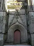 Ploaré : église Saint-Herlé, portail occidental.