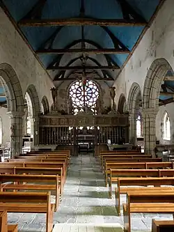 Intérieur de l'église.