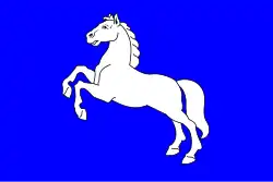 Drapeau de Poříčí u Litomyšle