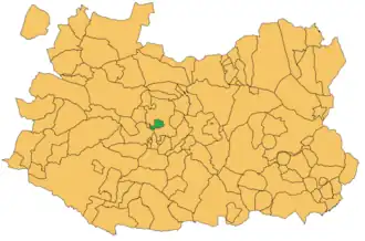 Localisation de Poblete