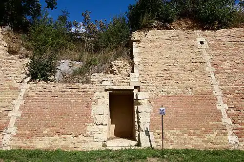 La Porta Piccola après restauration.