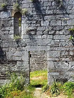 Ouvertures de la façade sud.