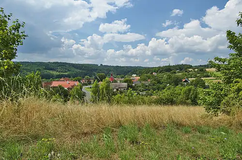 Vue de Stínava.