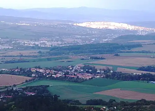Vue générale de Pohořelice.