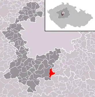 Localisation de Pohoří