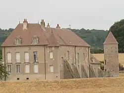 Le corps de logis.