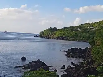 La pointe Cimetière Cato en décembre 2023