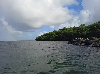 La pointe Granger en novembre 2023