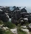 A l'extrémité de la Pointe de Pen-Hir, les Tas de Pois.jpg