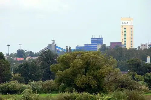 Mine de charbon de Brzeszcze-Silésie.