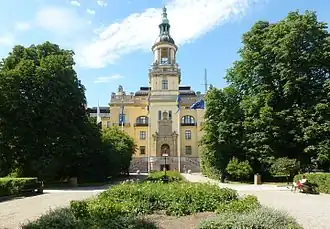 Siège de la police.